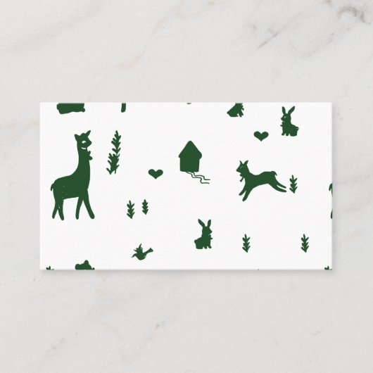 Tarjetas de invitación  visitenkarte (Vorderseite)