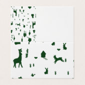 Tarjetas de invitación visitenkarten (Außenseite Aufgefaltet)