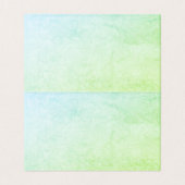 Tarjetas de Lugar Rústicas ' (Innenseite Aufgefaltet)