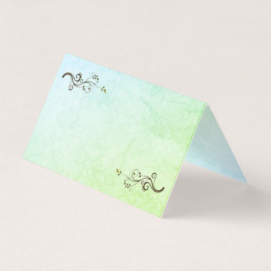 Tarjetas de Lugar Rústicas ' (Rückseite)