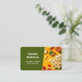 Tarjetas de Negocio Tamales Visitenkarte (Stehend Vorderseite)
