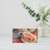 Tarjetas de Negocio Tamales Visitenkarte (Stehend Vorderseite)