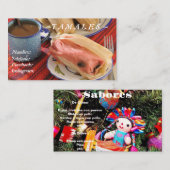 Tarjetas de Negocio Tamales Visitenkarte (Vorne/Hinten)