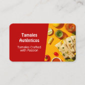 Tarjetas de Negocio Tamales Visitenkarte (Vorderseite)