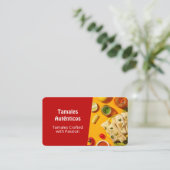 Tarjetas de Negocio Tamales Visitenkarte (Stehend Vorderseite)