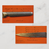 Tarjetas de Presentacion CHEF Visitenkarte (Vorne/Hinten)
