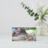 tarjetas visitenkarte (Stehend Vorderseite)