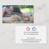 tarjetas visitenkarte (Vorne/Hinten)