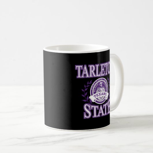 Tarleton Staat Texans Laurels Kaffeetasse (VorderseiteRechts)