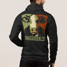 Tarn camouflage und Pop-Art inspiriertes Kapuzen-S