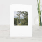 Tarn Hows Bäume Karte (Rückseite)