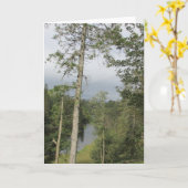 Tarn Hows Bäume Karte (Gelbe Blume)