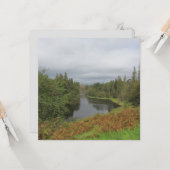 Tarn Hows - Lake District Flat Greatting Card Karte (Vorderseite/Rückseite Beispiel)