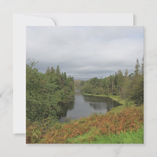 Tarn Hows - Lake District Flat Greatting Card Karte (Vorderseite)