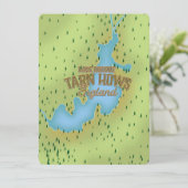 Tarn Hows, Lake District, Reiseplan. (Stehend Vorderseite)