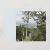 Tarn Hows Trees Flat Greeting Card (Vorne/Hinten)