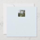 Tarn Hows Trees Flat Greeting Card (Rückseite)