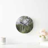 Tarn Hows Trees Runde Wanduhr (Zuhause)