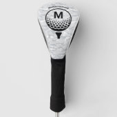 Tarn-Monogramm-Golfer-Name Golf Headcover (Vorderseite)