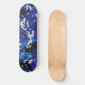 Tarn Skateboard Blau Weiß Schwarz  (Vorderseite)