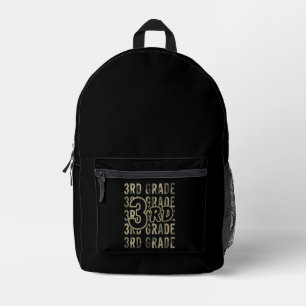 Tarn Team 3. Klasse Squad Back To School Lehrer  Bedruckter Rucksack
