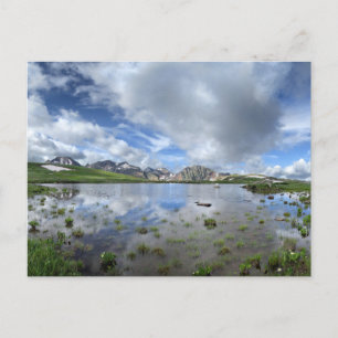 Tarn über dem Elk Creek Canyon auf dem Continental Postkarte