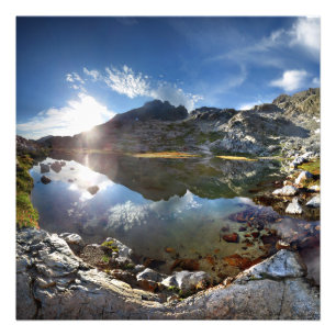 Tarn under the Minarets - Sierra Fotodruck