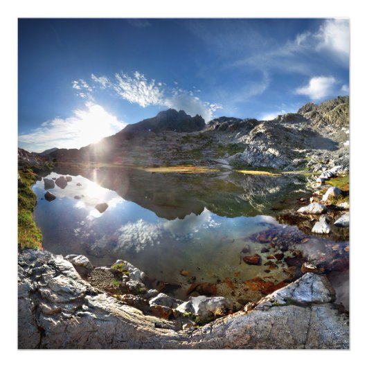 Tarn under the Minarets - Sierra Fotodruck (Vorne)