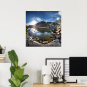 Tarn under the Minarets - Sierra Poster (Heimbüro)