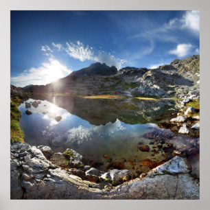 Tarn under the Minarets - Sierra Poster