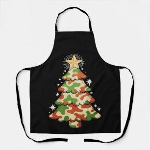 Tarn-Weihnachtsbaum Camo Militär-Weihnachten Schne Schürze