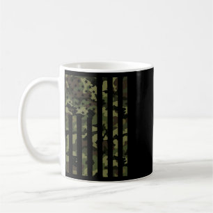 Tarnamerikanische Flagge USA-Tarnung Männer Jungen Kaffeetasse
