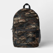 Tarnanzug Rocky Terrain Muster Bedruckter Rucksack (Vorderseite)