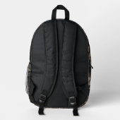 Tarnanzug Rocky Terrain Muster Bedruckter Rucksack (Rückseite)