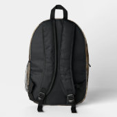 Tarnanzug Sandmuster Bedruckter Rucksack (Rückseite)