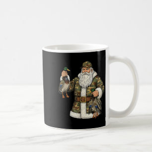 Tarnanzug Weihnachtsmann Stockenten-Entenjagd Weih Kaffeetasse