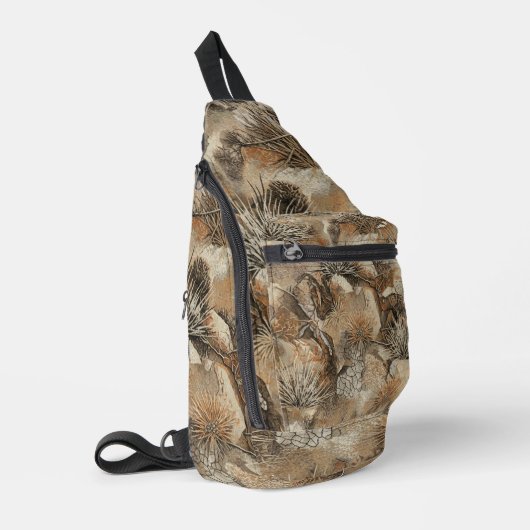 Tarnanzug Wüsten Tarnung Crossbody Bag (Linke Seite)