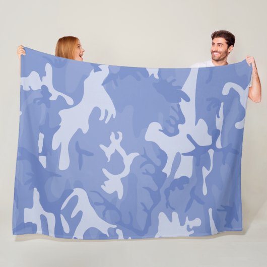 Tarnblau Fleecedecke (Beispiel)