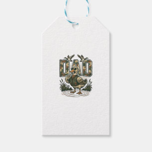 Tarnenten-Vater Vintage-Gravur T-Shirt Design_1 Geschenkanhänger