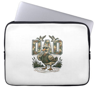 Tarnenten-Vater Vintage-Stickerei T-Shirt Design_1 Laptopschutzhülle