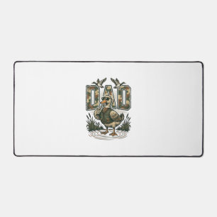 Tarnenten-Vater Vintage-Stickerei T-Shirt Design_1 Schreibtischunterlage