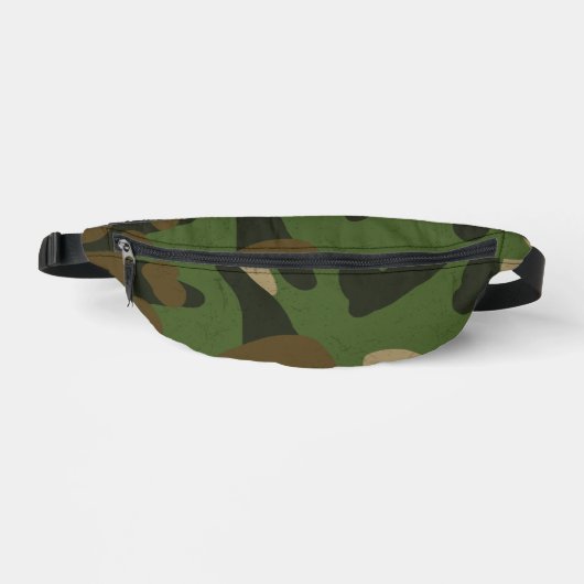 Tarnfarbe Grün Bauchtasche (Vorderseite)