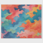 Tarnfarben Geschenkpapier (Flach)