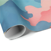 Tarnfarben Geschenkpapier (Rolleneckpunkt)