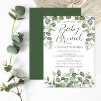 Tarnfarben | Sage Green Seded Eucalyptus Baby Brun