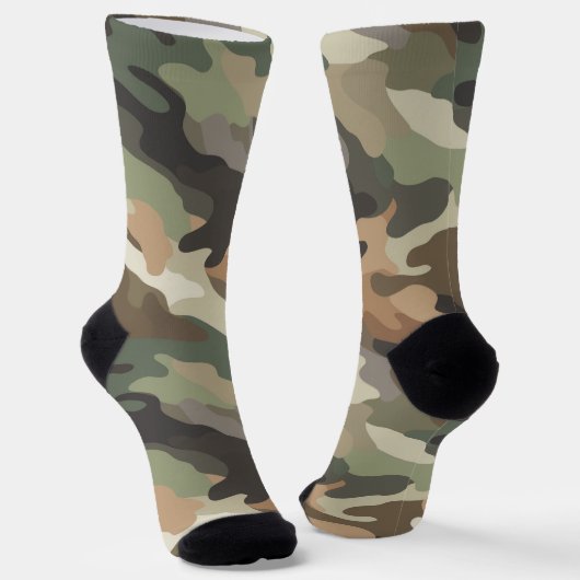 Tarnfarben Sustainable Premium Crew Socke (Gewinkelt)