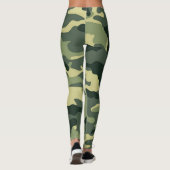 Tarngrün Leggings (Rückseite)