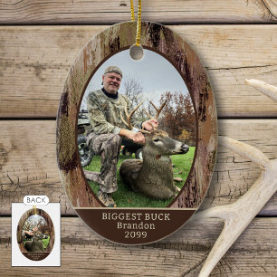 Tarnjagd 2 Fotos Personalisiert Keramik Ornament