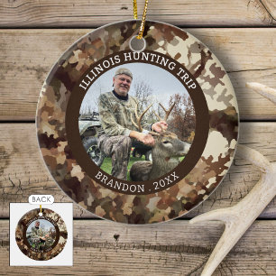 Tarnjäger Eins Foto Personalisiert Keramik Ornament