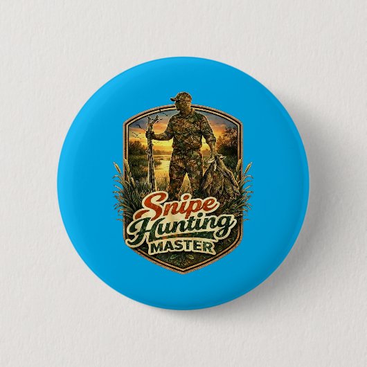 Tarnjäger Jagdsaison Männer Frauen Button (Vorderseite)